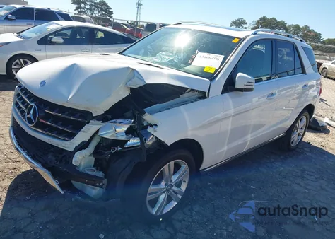 2015 Mercedes-Benz Ml 350 from USA, damaged, VIN 4JGDA5JB3FA541165
